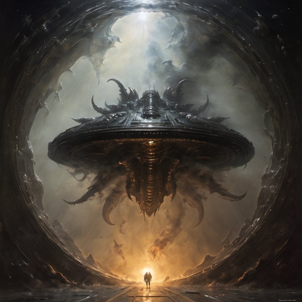 a xenomorph,  low lighting,  intense shadows by Ravishastri on Tensor.Art