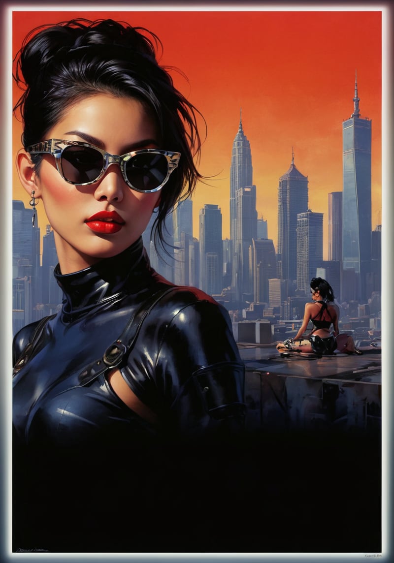 art by Masamune Shirow,  art by J.C. Leyendecker,  art by boris vallejo by Ravishastri on Tensor.Art