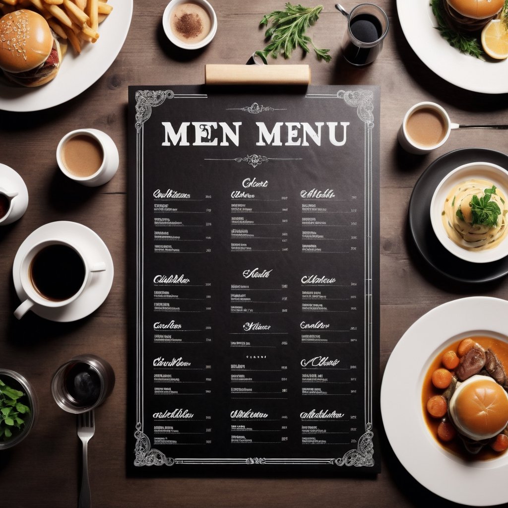 Visual Design,  Menu,  aesthetic by Phantazia on Tensor.Art