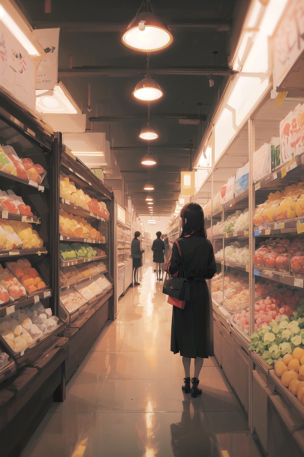In the eerie stillness of a suburban night,  the SevenEleven store stands as a beacon of artificial light amidst the shado...