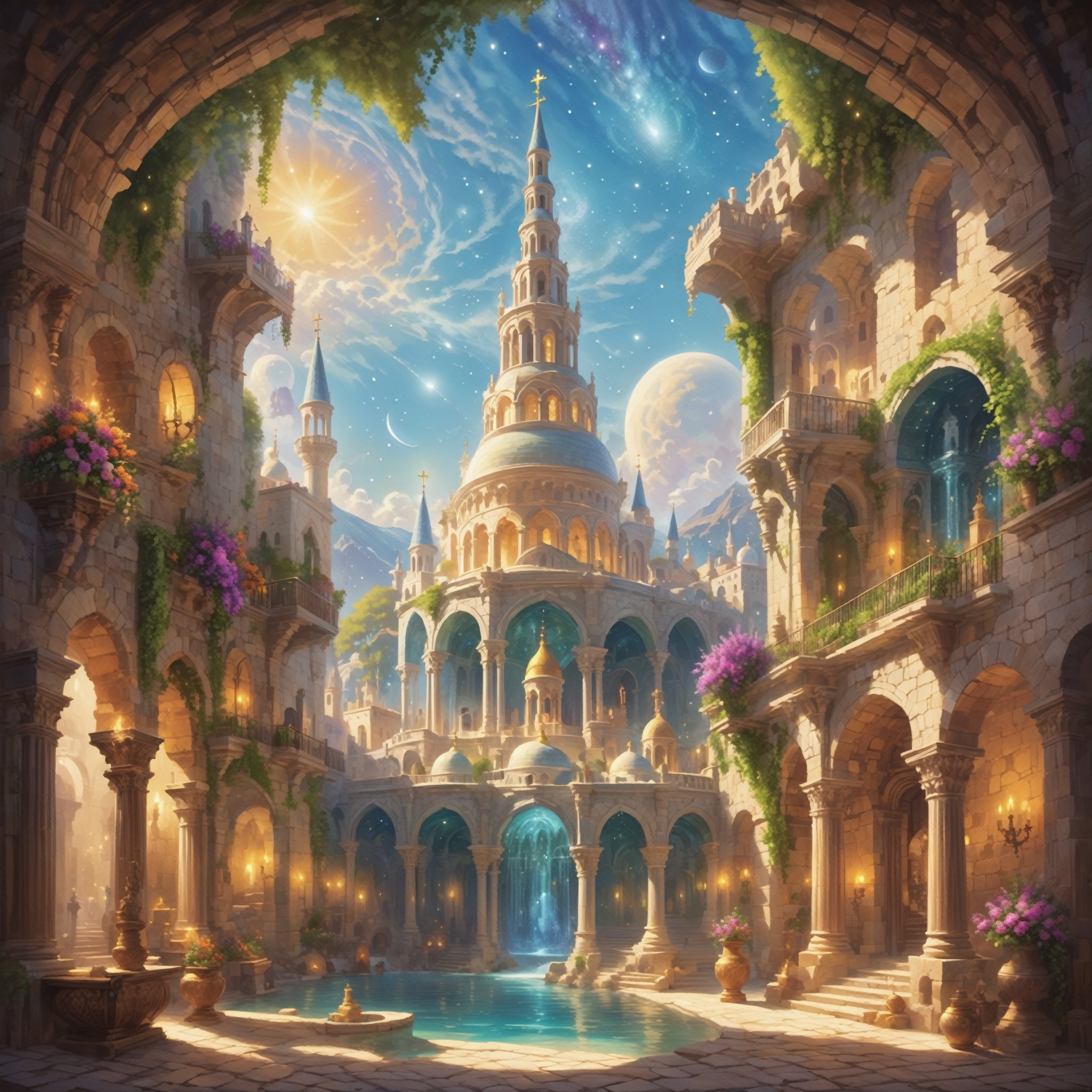 City Name Eldoria Location Nestled within the lush valleys of the mythical realm of Xerathos,  Eldoria shines as a beacon...