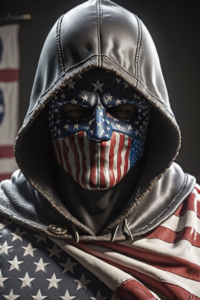 American Creed Gand hood, Full Detail, 4k