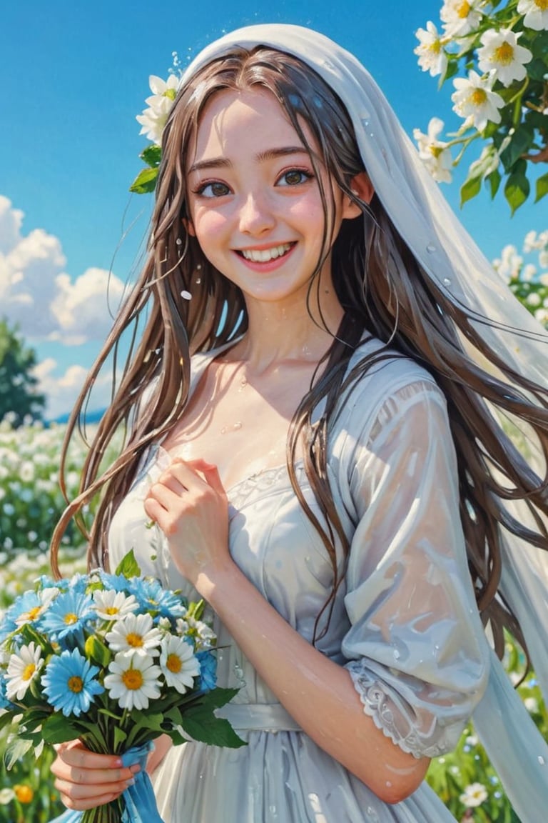 An concept art of an ethereal wet irish nun ,  miku hatsune,  long hair by user_642058020016298051 on Tensor.Art