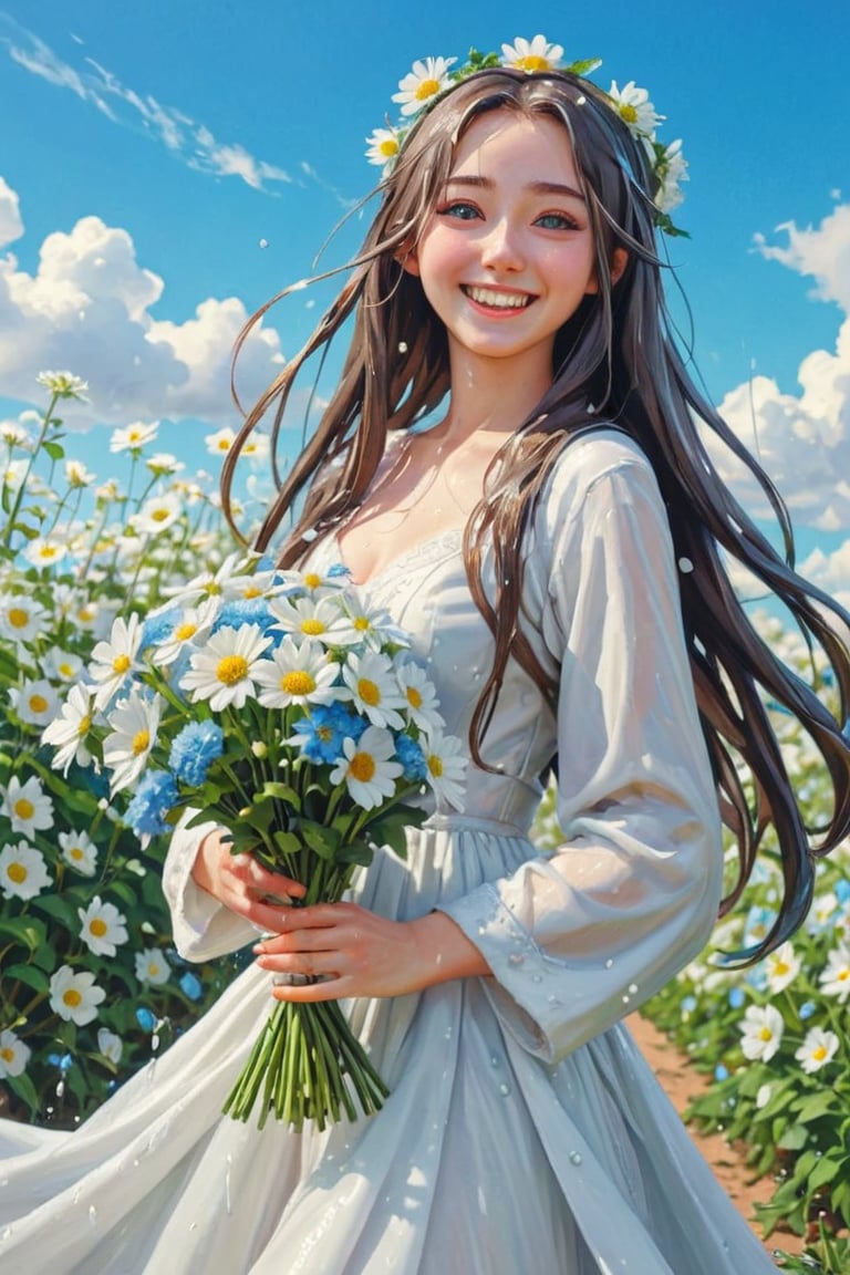 An concept art of an ethereal wet irish nun ,  miku hatsune,  long hair by user_642058020016298051 on Tensor.Art