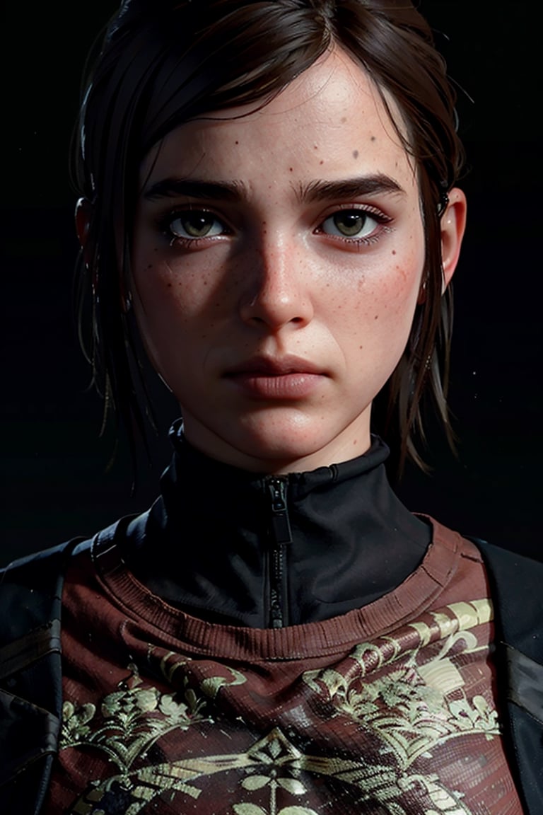 A stunning intricate full color portrait of zaraZof1, wearing a black turtleneck, epic character composition, by Ssunbiki, alessio albi, nina masic, sharp focus, natural lighting, subsurface scattering, f2, 35mm