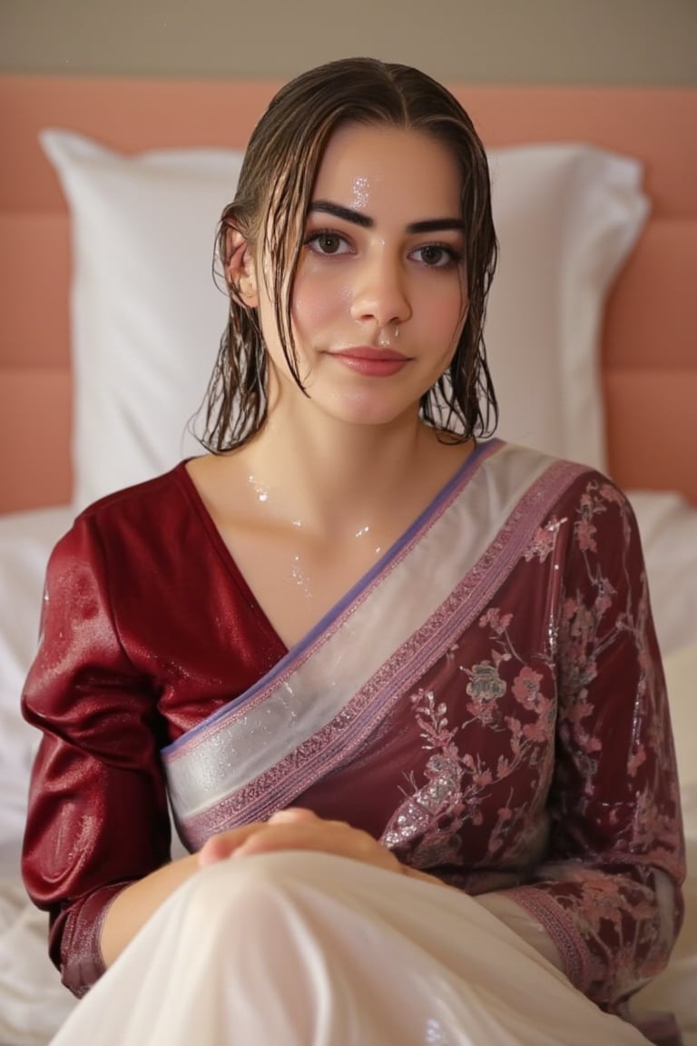 **(wet clothes,  wet hair,  wet face by user_642789594680738377 on Tensor.Art