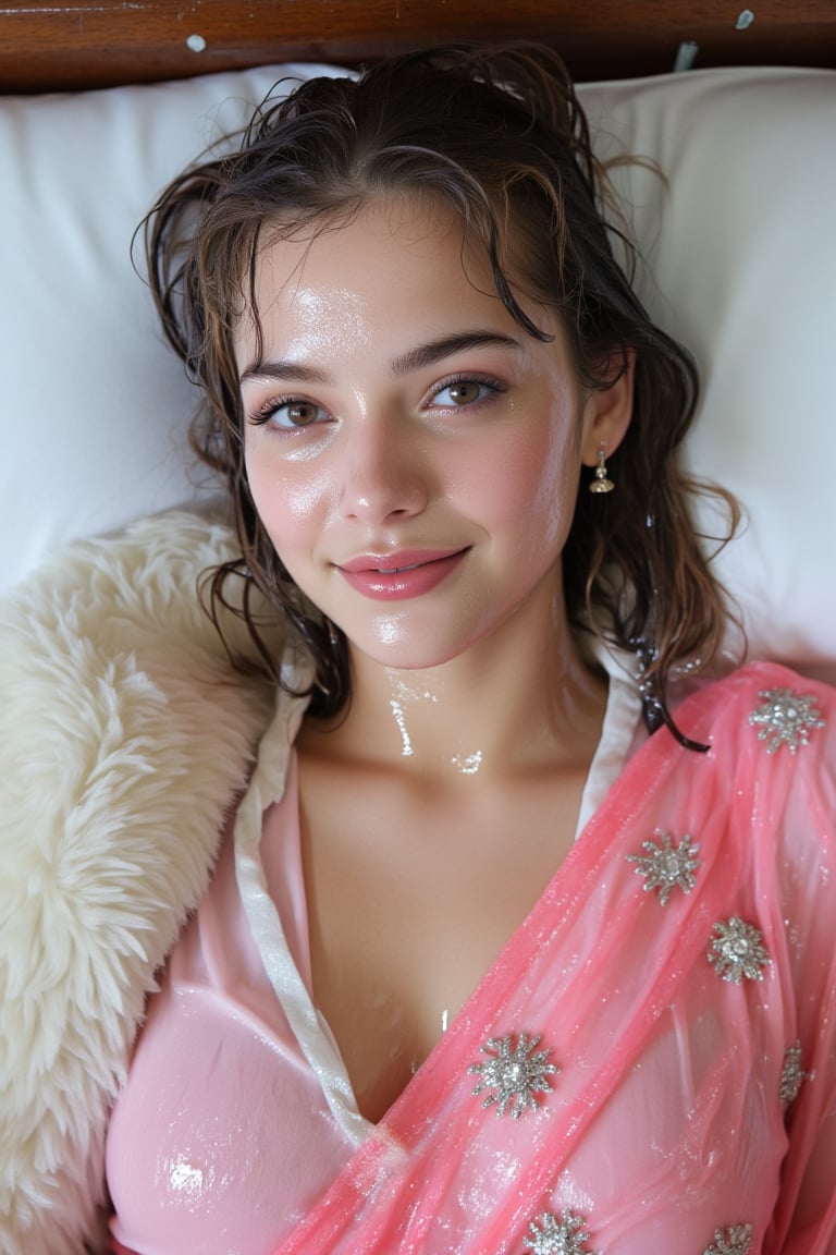 **(wet clothes,  wet hair,  wet face by user_642789594680738377 on Tensor.Art