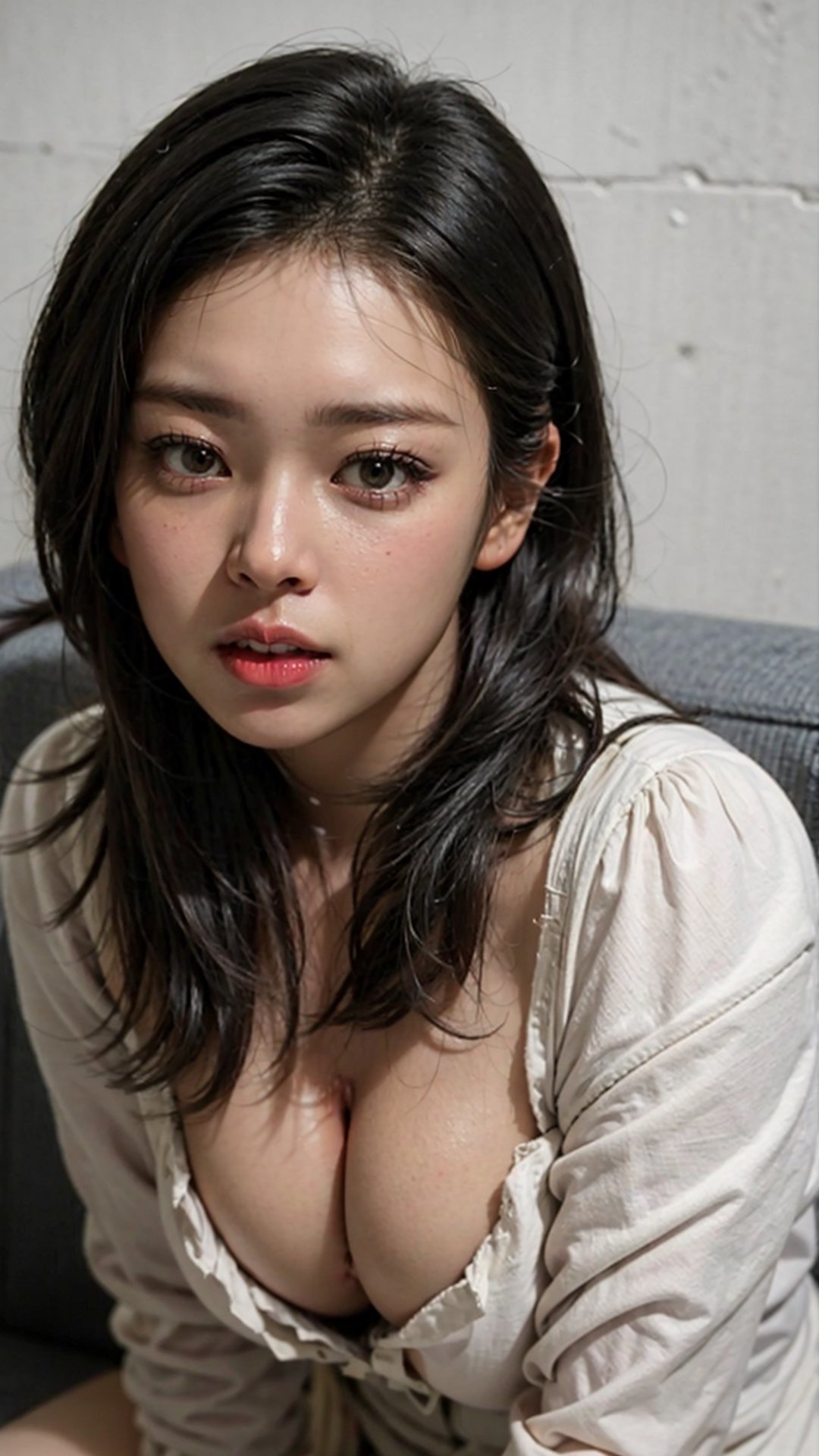 sexy Korean girl, bright asian wet shiny skin, high quality skin texture rendering, masterpiece, nsfw, photograph of beautiful 18 year old naked girl, (big natural breasts: 1.5), masterpiece:1.2, highest quality,Best quality), (realistic, photo_realistic:1.9), perfect legs spread exposing perfect slightly wet hairy pink pussy, doing ahegao at viewer, 8k, high resolution, hyperrealism, hyper realistic, MRRPSS,pussy,jennie,aerith gainsborough \(cosplay\),DildoQuiron anal, wearing heels, realhands,irene,colorful_girl_v2,yeonwoolorashy,karinalorashy,hwiseolorashy,jeongyeonlorashy