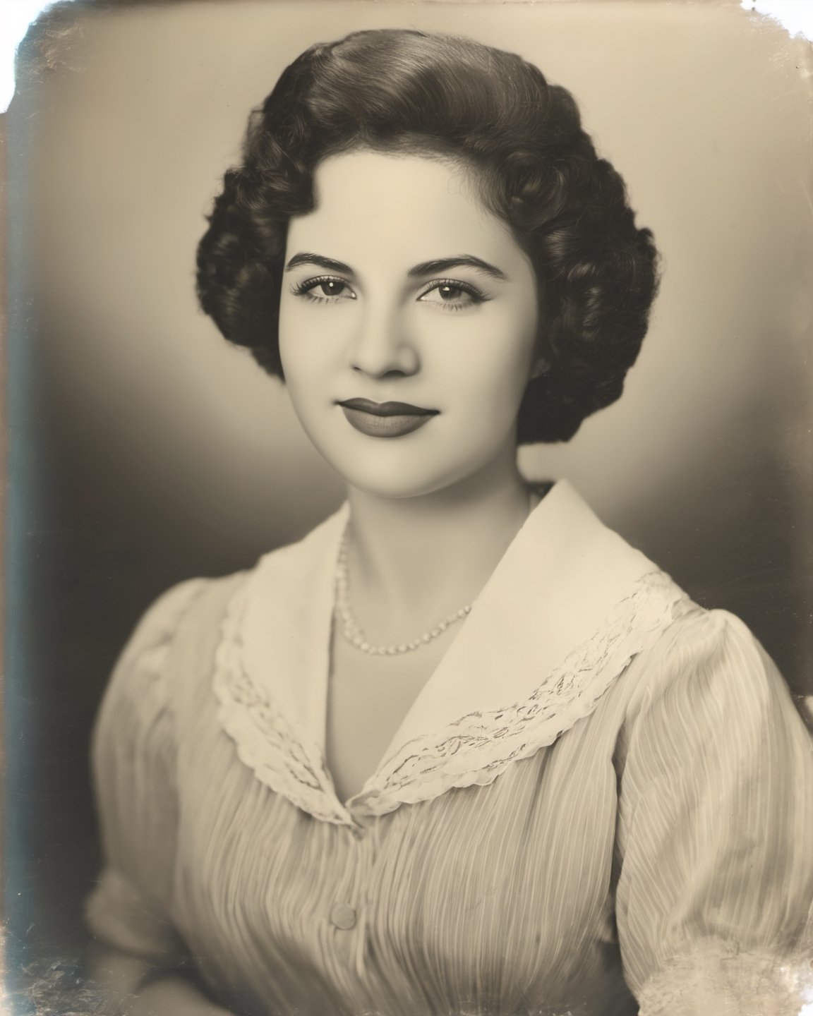 a black and white photo of a woman, old black and white photo, vintage closeup photograph, old photo, an old black and white photo, old yearbook photo, black and white old photograph, black and white old photo, black and white vintage photo, old photograph, aged photo, in her early 20s, very old photo, 70s photo