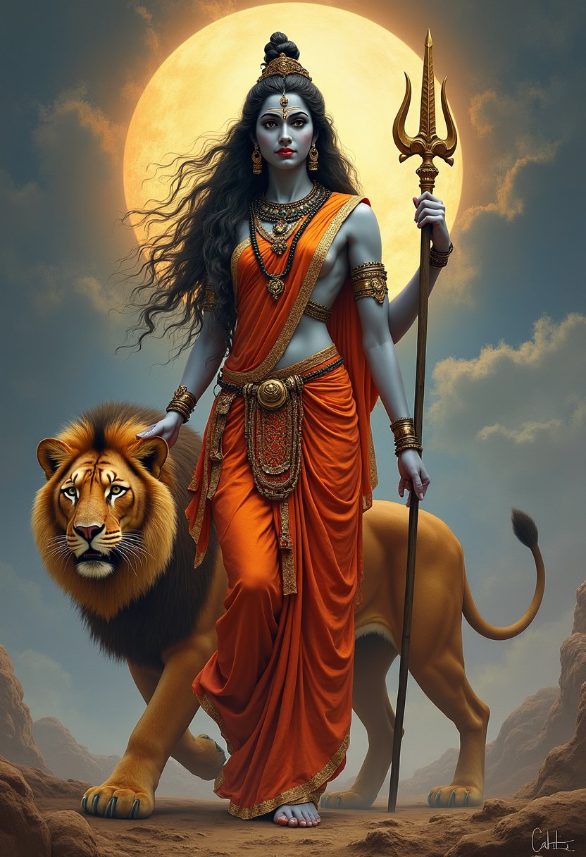 Parvati image created by doorskim tensor art