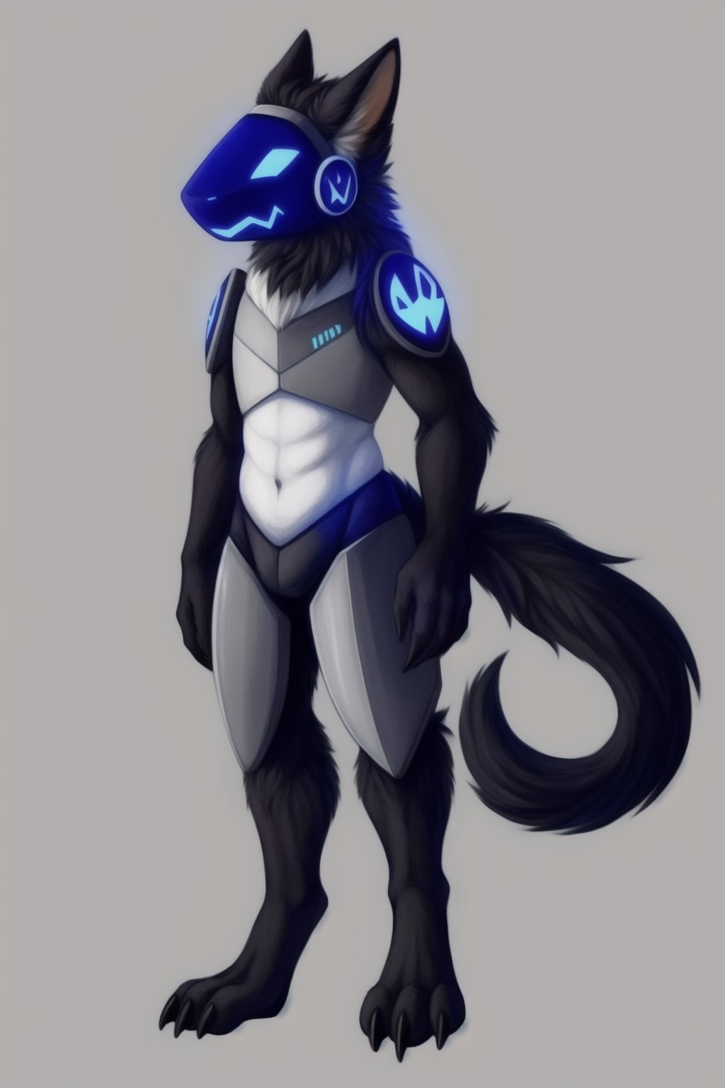 protogen,  protogen visor,  protogen face by Luis99Wolf on Tensor.Art