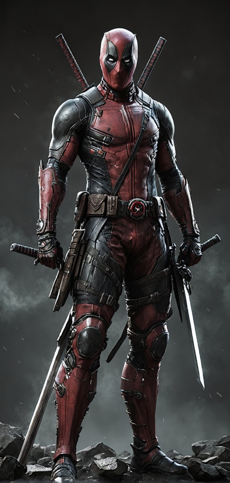(extremely detailed 8k wallpaper),  a medium full body photo of deadpool ,  intricate by viper_66789(akr) on Tensor.Art