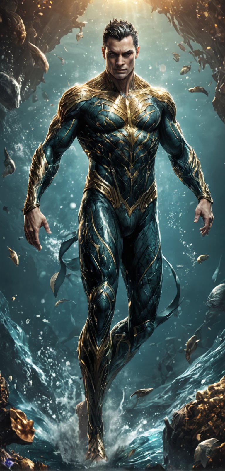(extremely detailed 8k wallpaper),  a medium full body photo of namor ,  intricate by viper_66789(akr) on Tensor.Art