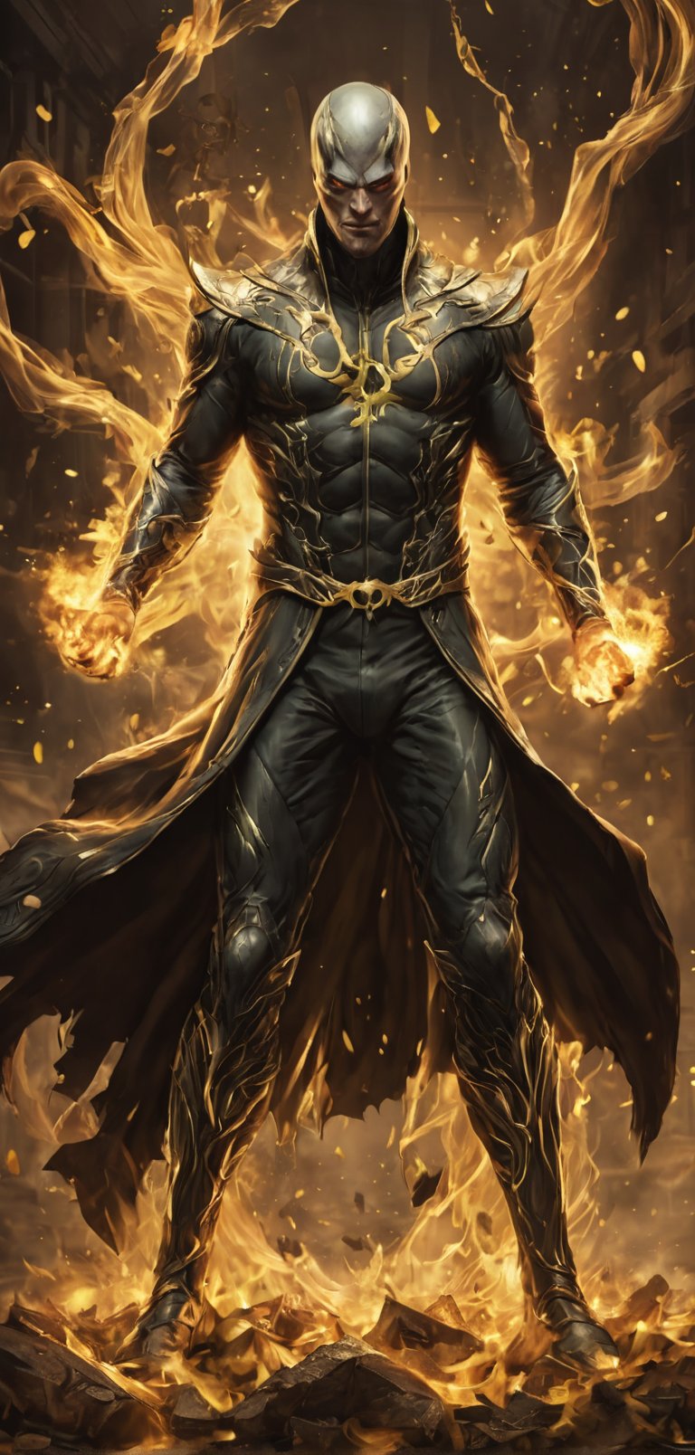 (extremely detailed 8k wallpaper),  a medium full body photo of iron fist,  intricate by viper_66789(akr) on Tensor.Art