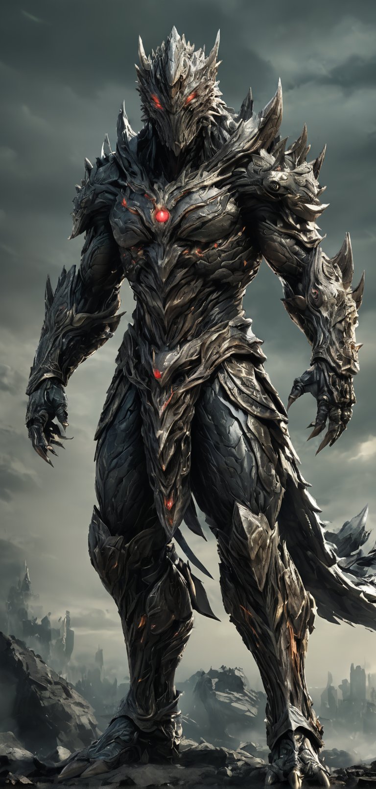 (extremely detailed 8k wallpaper),  a medium full body photo of kaiju no 8,  intricate by viper_66789(akr) on Tensor.Art