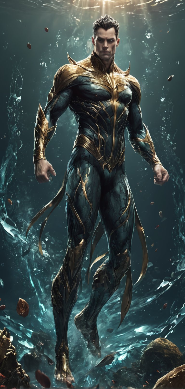 (extremely detailed 8k wallpaper),  a medium full body photo of namor ,  intricate by viper_66789(akr) on Tensor.Art