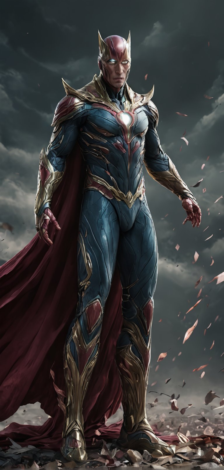 (extremely detailed 8k wallpaper),  a medium full body photo of vision ,  intricate by viper_66789(akr) on Tensor.Art