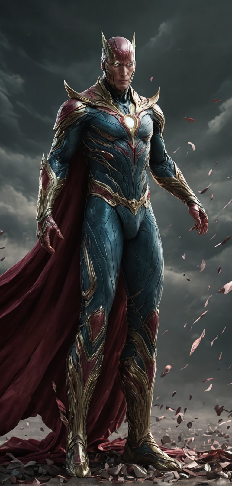 (extremely detailed 8k wallpaper),  a medium full body photo of vision ,  intricate by viper_66789(akr) on Tensor.Art