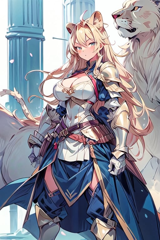 masterpiece,  young woman,  woman with long blonde hair by ElVago on Tensor.Art