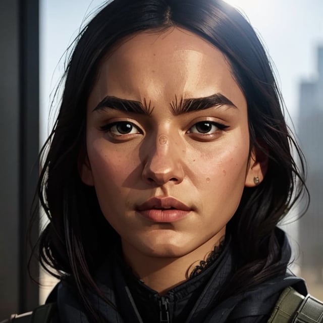 full format portrait of Modern Warfare,  realistic skin,  Meybis Ruiz Cruz by style_Test on Tensor.Art