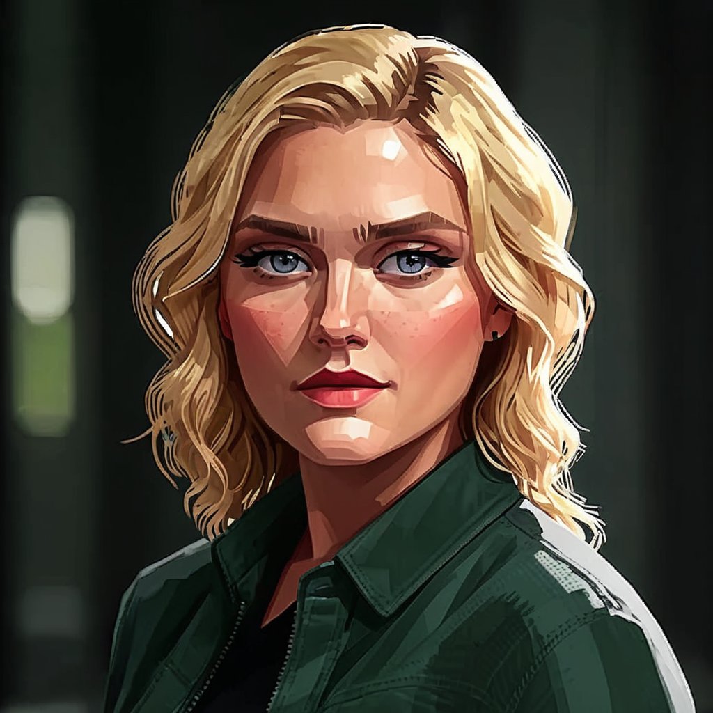 full format portrait of Eliza Taylor, More Detail, photorealistic,MRC,