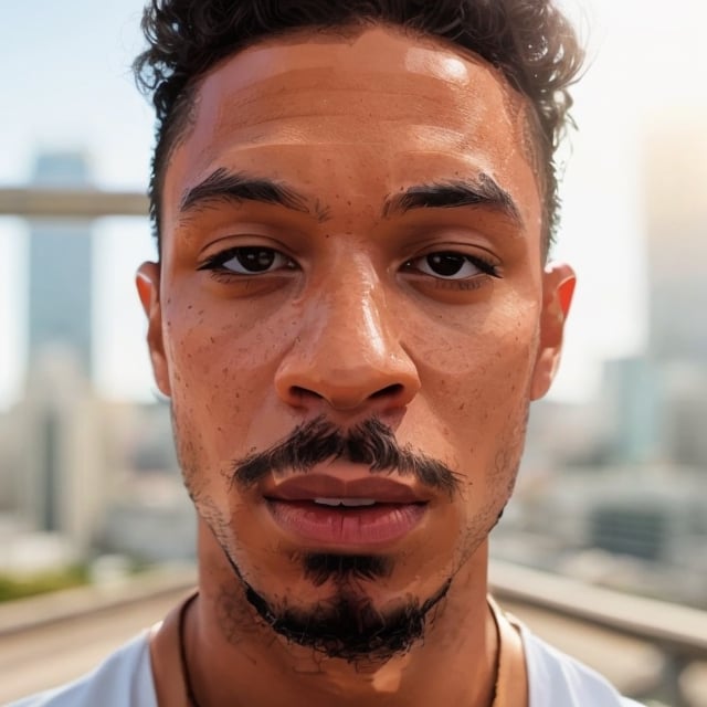 full format portrait of Elliot Knight, ((realistic human face proportions)), Meybis Ruiz Cruz, photorealistic, perfectly framed portrait, style, backlighting, in the style of the cycle frontier,more detail ,SAM YANG,More Detail,photorealistic,3DMM,SimplyPaint,1 girl