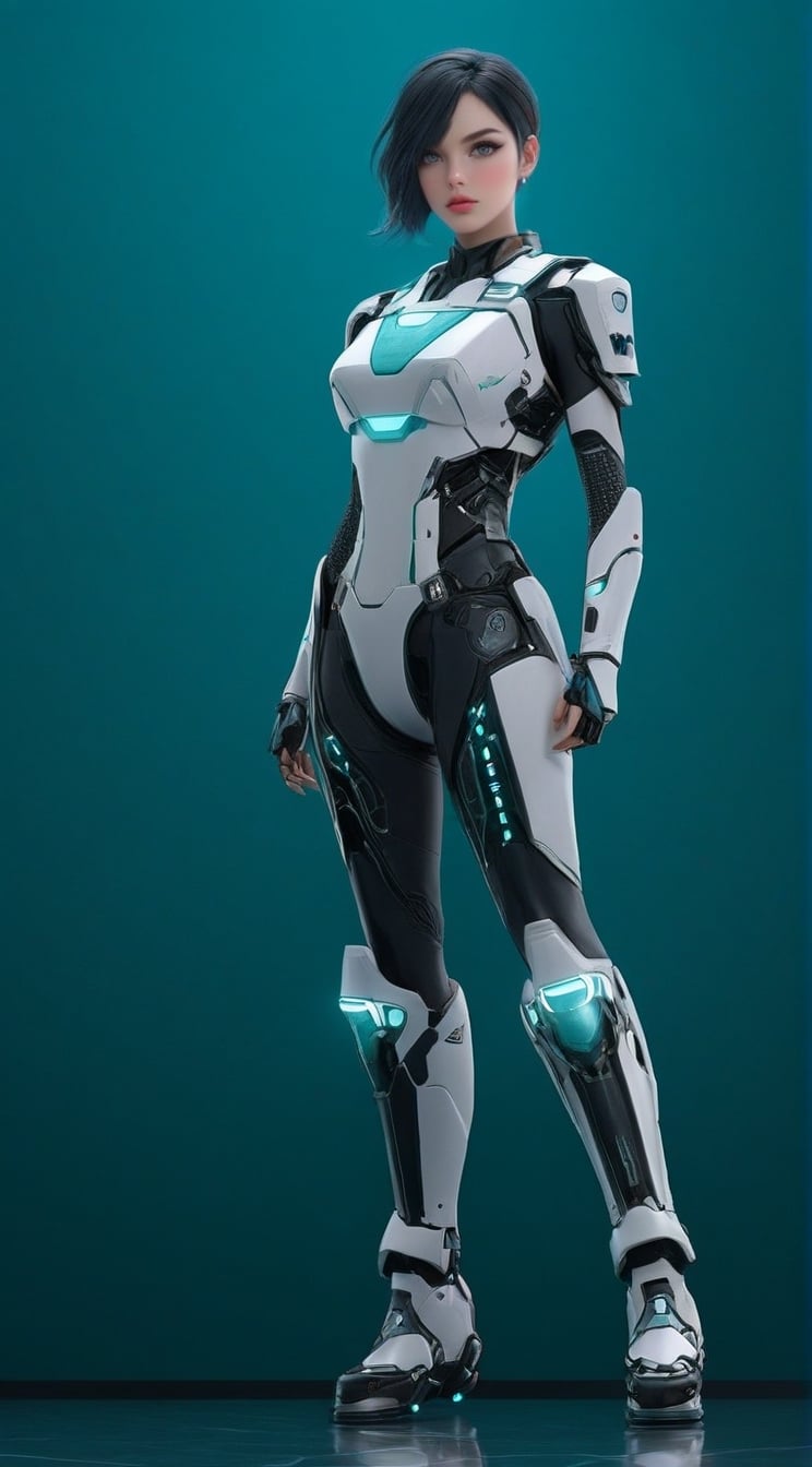 Highly detailed portrait of a cyborg girl standing in front of a resort center,20yo,clear facial features,model body,detailed hair,(backdrop: resort center),(Turquoise,Baby Blue,Mustard Yellow,Gray color),(perfect hands:1.2),perfect body proportions,form-fitting mecha armor
BREAK 
anime vibes,(fullbody wide shot),rule of thirds,studio photo,hyper-realistic,masterpiece,HDR,trending on artstation,8K,Hyper-detailed,intricate details,cinematic lighting,(kirishima touka:1.2),ani_booster, art_booster,real_booster,H effect,w1nter res0rt