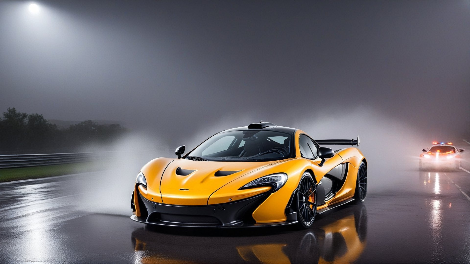 McLarent P1 going for the fini | image created by EclipseKww | Tensor.Art