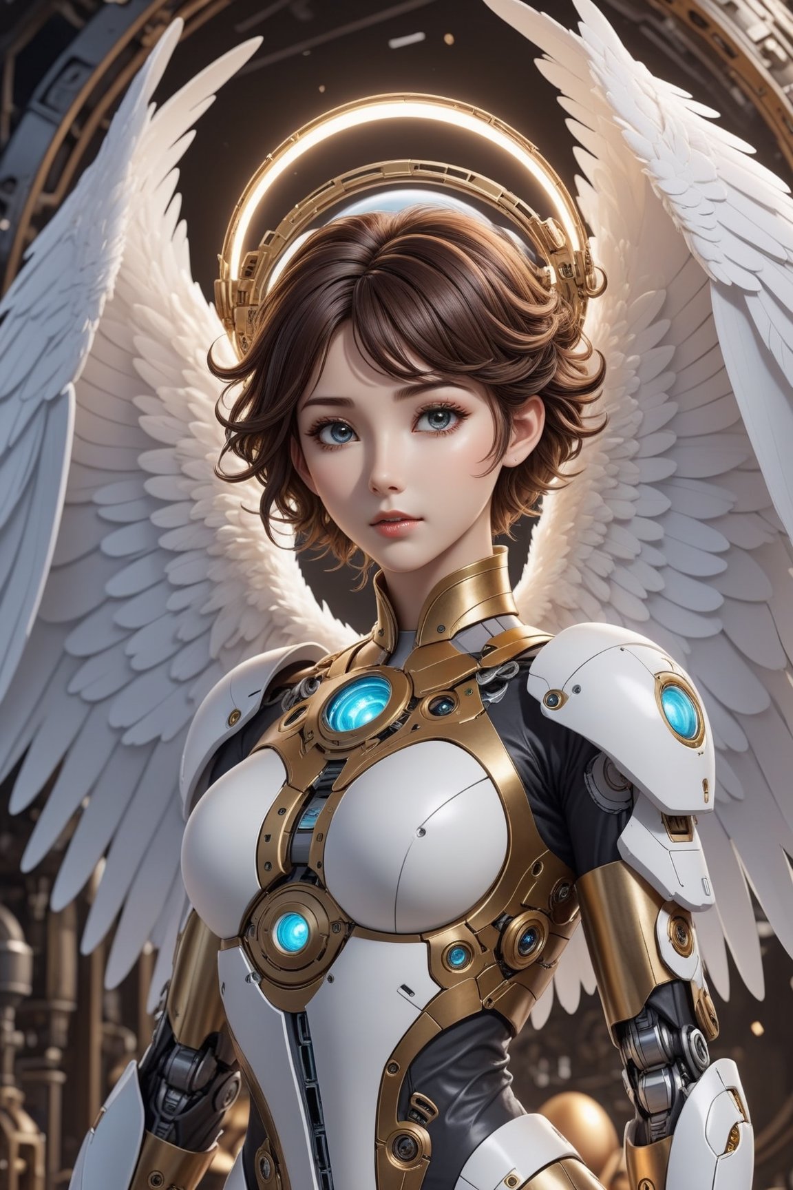 Highly detailed anime of a beautiful cyborg angel with wings to come out of a huge broken mechanical egg in a secret spaceship,egg shell open into four pieces,egg shell like a human size capsule,mechanical egg shell parts,egg shell surface emitting bright lights mysteriously,ethereal,heavenly, intricate machine parts,steampunk,cyberpunk,vibrant colors,(Disney Pixar-style:1.3),cluttered maximalism
BREAK 
(anime vibes:1.3),rule of thirds,studio photo,(masterpiece,best quality,trending on artstation,8K,Hyper-detailed,intricate details:1.3),cinematic lighting,aesthetic maximalism,by Karol Bak,Antonio López,Gustav Klimt and Hayao Miyazaki, ani_booster,real_booster,art_booster,photo_b00ster