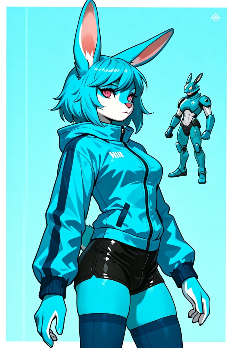 1girl,  solo,  rabbit furry by WhiteFox on Tensor.Art