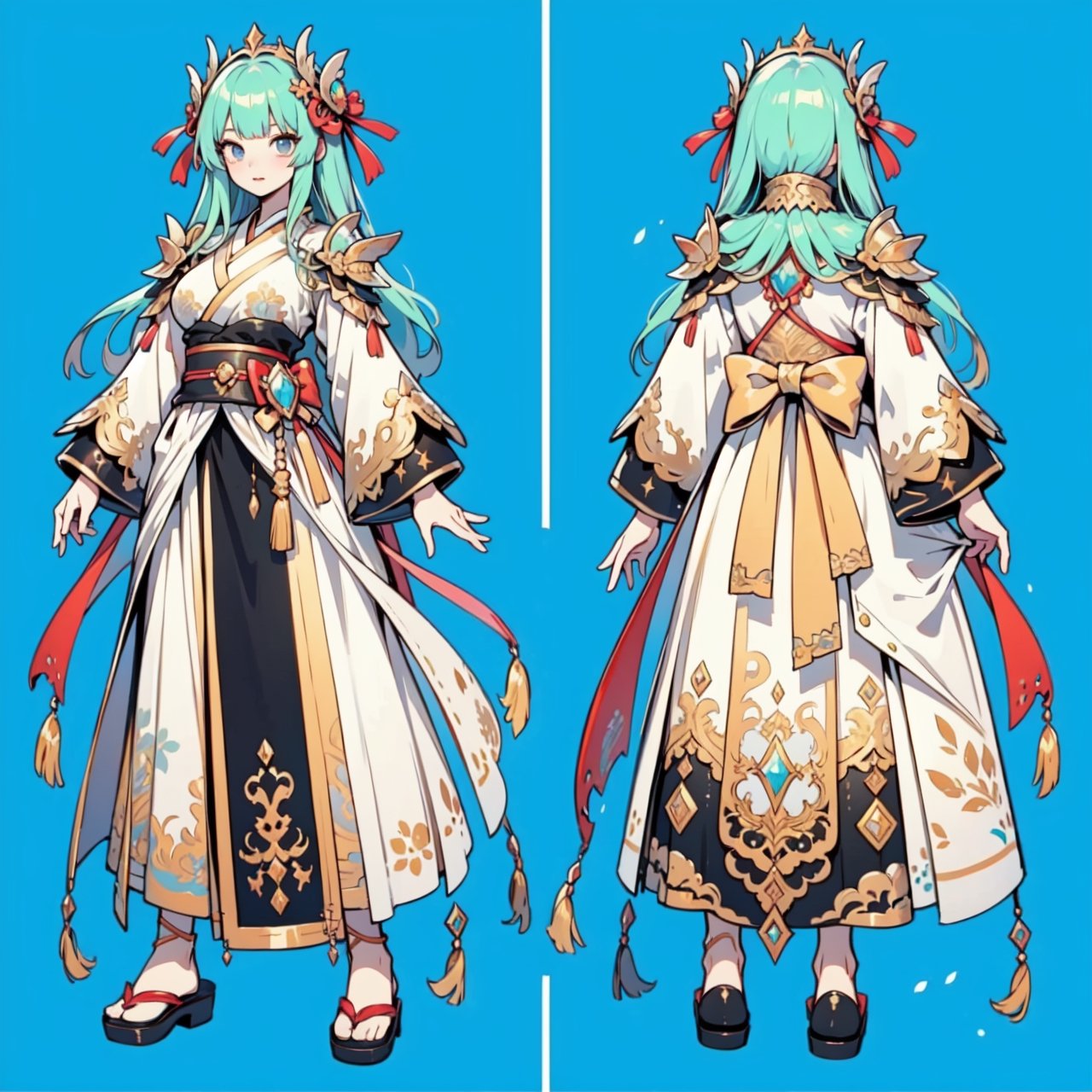 anime,  design,  front and rear design by jiang on Tensor.Art