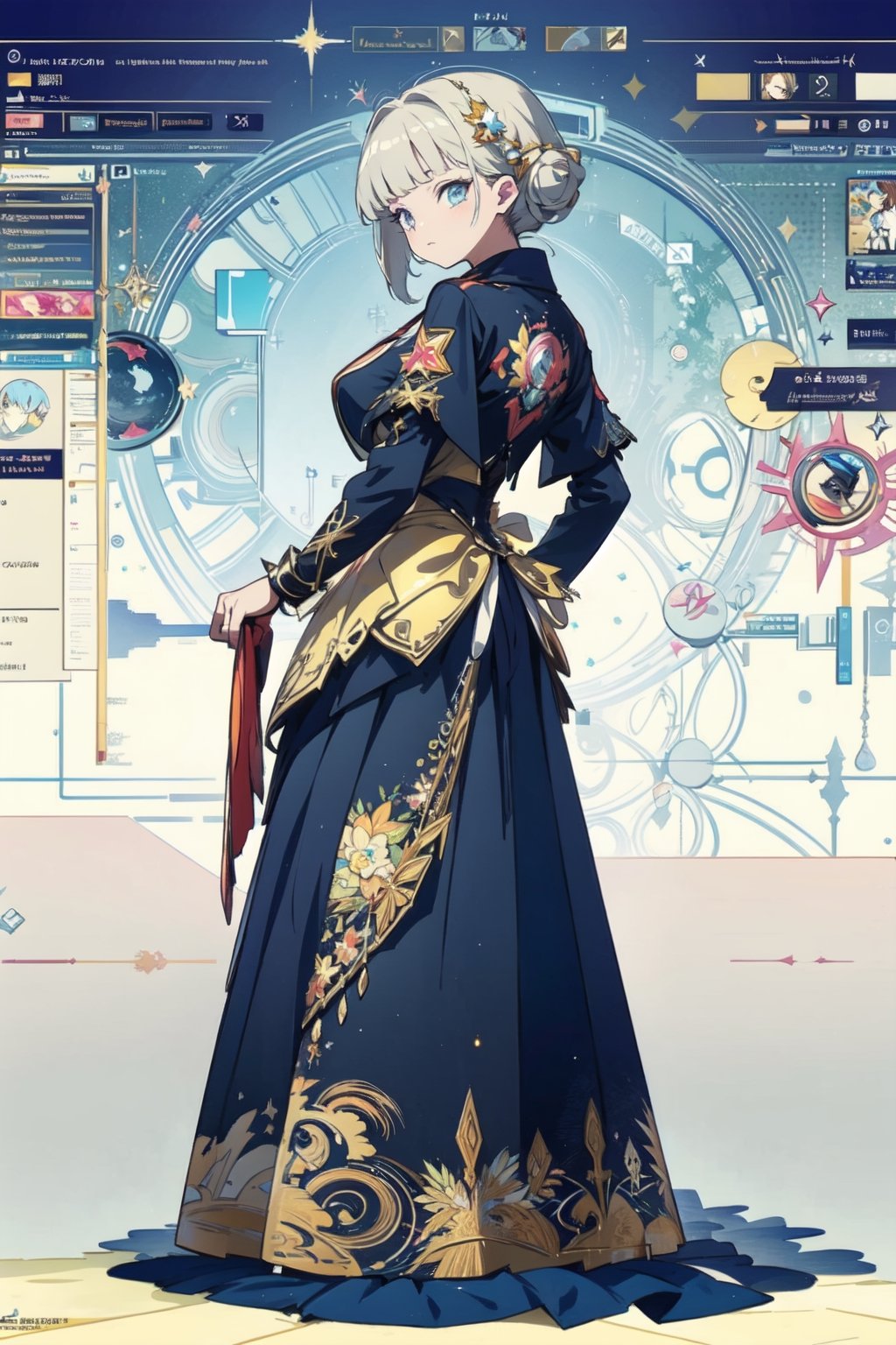 anime,  design,  front and rear design by jiang on Tensor.Art