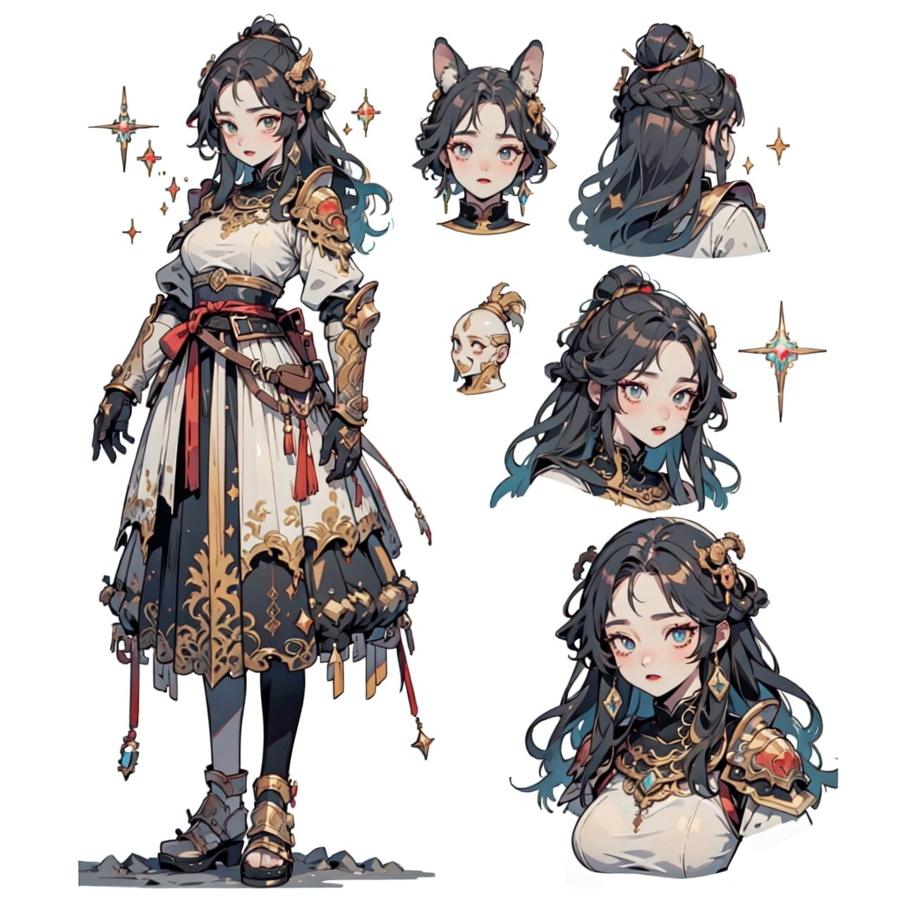 anime,  design,  front and rear design by jiang on Tensor.Art