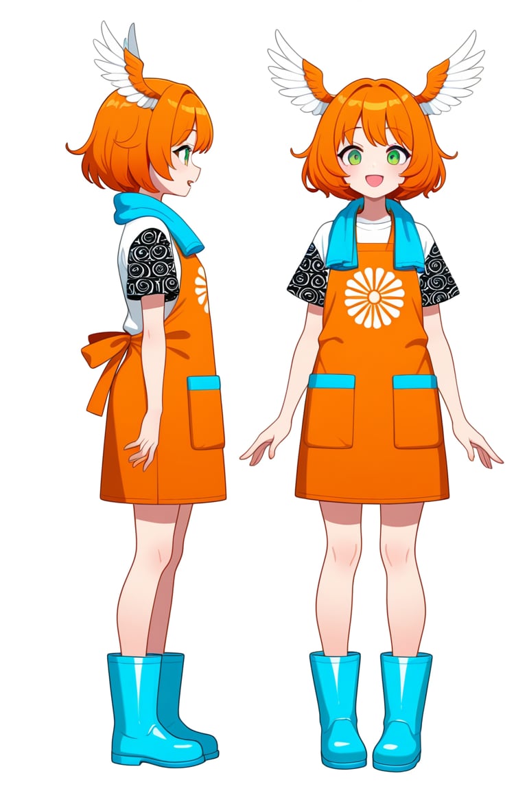 1girl,  solo,  head wings by 琥猫 on Tensor.Art