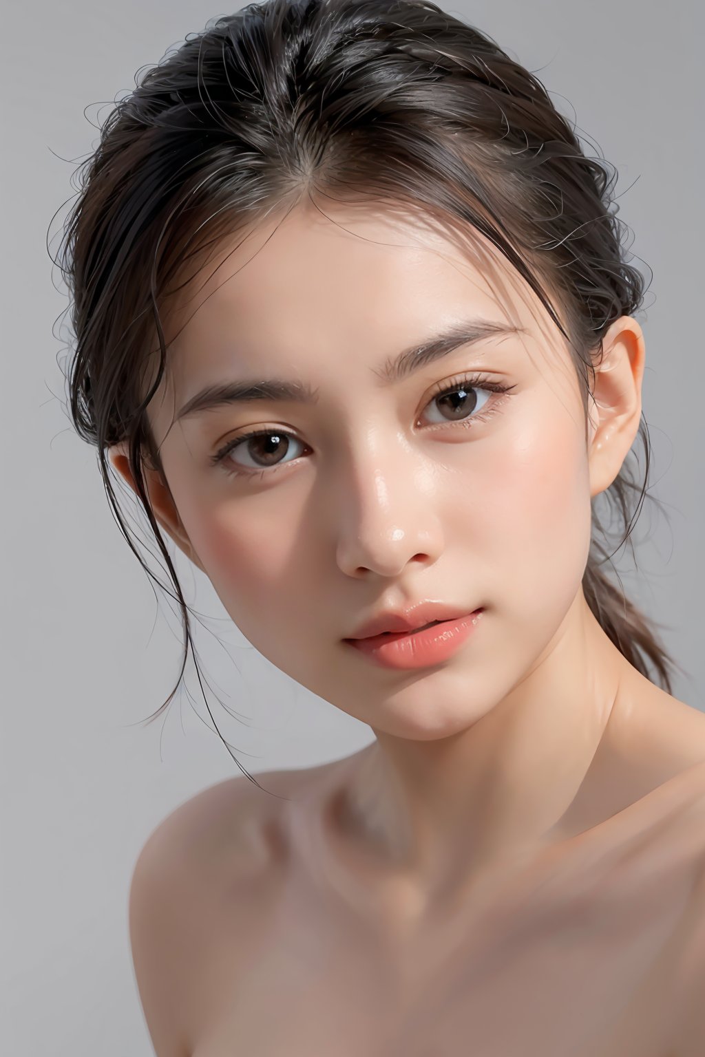 1girl,  beautiful face,  smile open mouth by LuPix on Tensor.Art