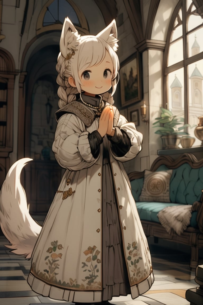 kawaii knight,  animal ears,  tail by SuiginToxic on Tensor.Art