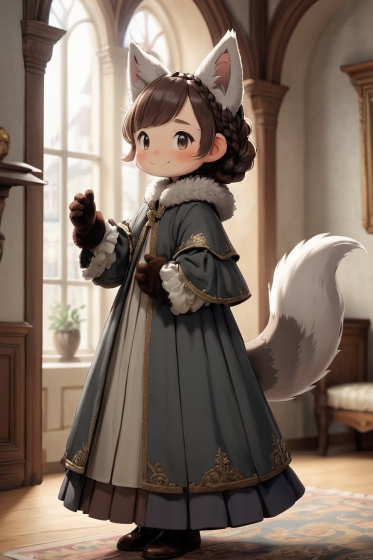 kawaii knight,  animal ears,  tail by SuiginToxic on Tensor.Art