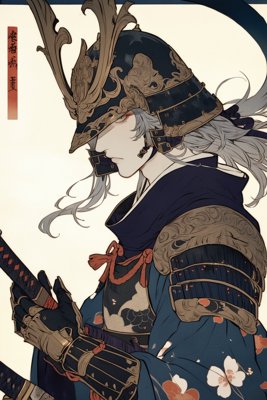 kabuki,  armor,  weapon by SuiginToxic on Tensor.Art