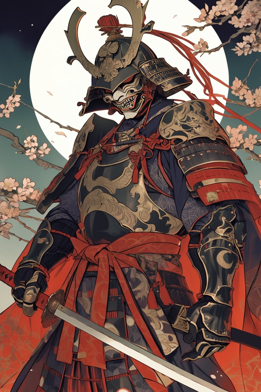 kabuki,  japanese armor,  armor by SuiginToxic on Tensor.Art