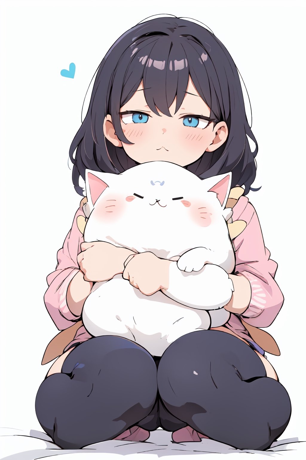 absurdres, highres, white background,(cute illustration:1.2), (fuwafuwa illustration:1.3), (kawaii ilustration:1.2),
BREAK
look at viewer, mochi cat stack on mochi cat, more stack on mochi cat