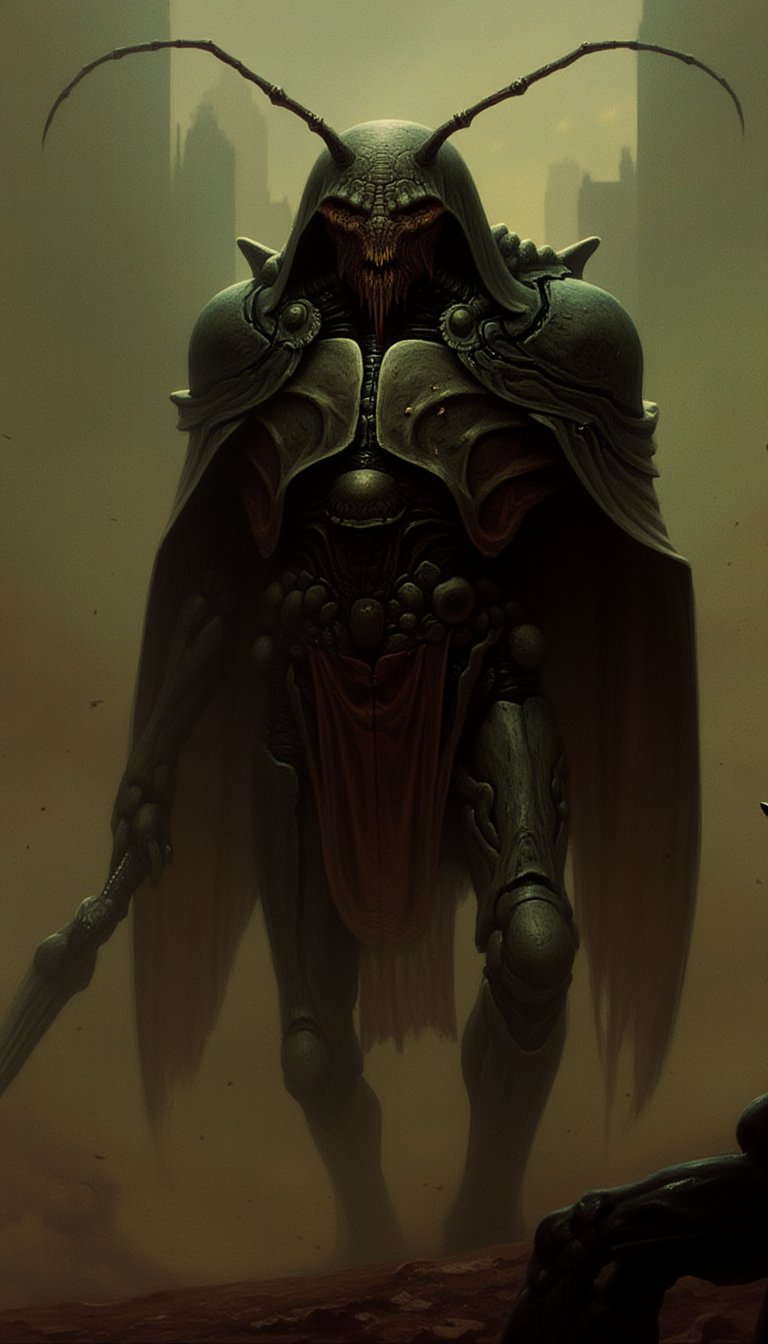 humanoid mutant alien cockroach by DEMON C13 on Tensor.Art