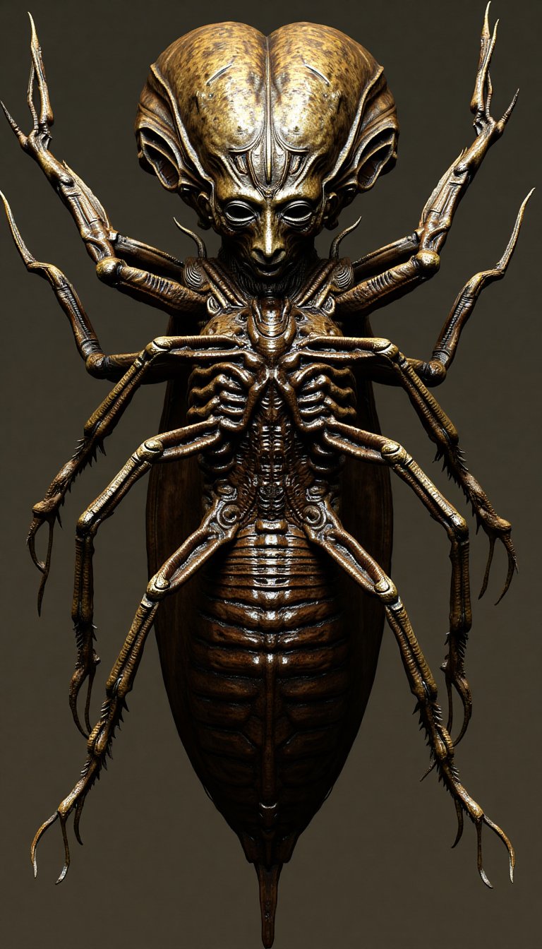 humanoid mutant alien cockroach,