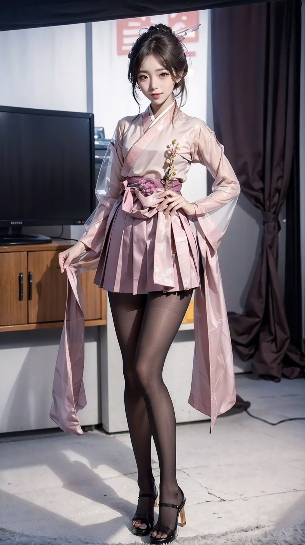 20 year old korean girl,  korean pop idol style,  beautiful face by goodtaim0087 on Tensor.Art