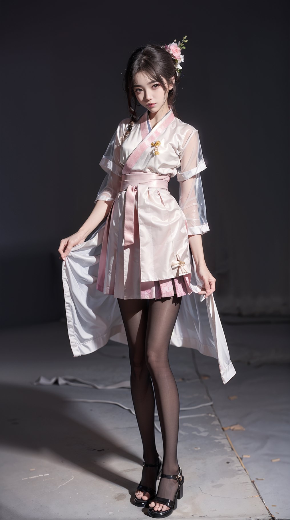 20 year old korean girl,  korean pop idol style,  beautiful face by goodtaim0087 on Tensor.Art