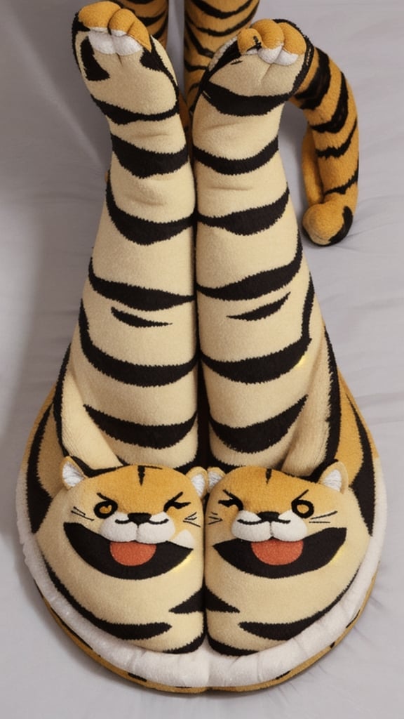 tiger slippers