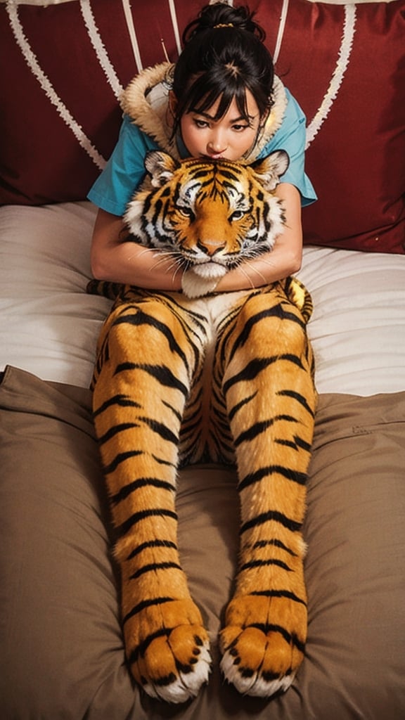 tiger slippers