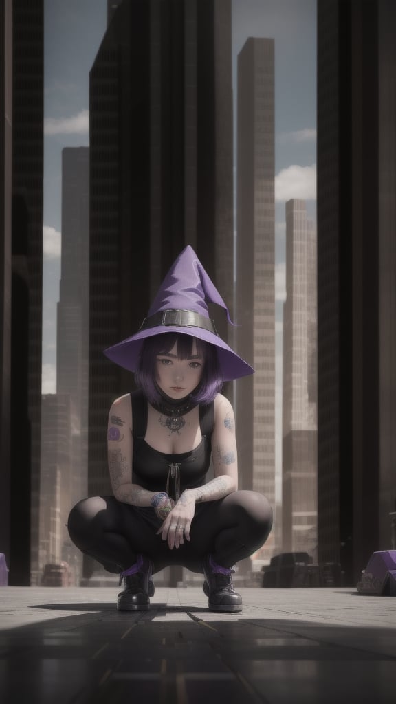 best quality, masterpiece, (detailed:1.2), 1girl, mona, squatting, cutesie, witch hat, science fiction, cyberpunk, purple hair, chromatic aberration, outdoors, city, crowd, faceless crowd","wallpaper, 1boy, solo, male focus, tattoo, monochrome, cyberpunk, (chromatic aberration), detailed background, mechanical parts, cable, indoors,pixel art,yunjindef,IncrsLcmSolo,DonMRun3Bl4d3