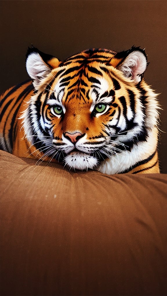 cat, tiger color