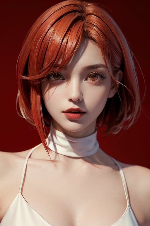 a 20 yo woman,long hair,dark theme, soothing tones, muted colors, high contrast, (natural skin texture, hyperrealism, soft light, sharp),red background,simple background, sad_face , red eyes
,zbxr,makima\(chainsaw man\) , redeyes, redeyes, red_hair, full_body,urban techwear,High detailed ,EpicSky , lip_bite, short-hair, shorthair , lip_biting , aheago, ahe_gao, ahegao_face, eye_rolling , tongue, sticking_out_tongue, sticking_tongue_out,
