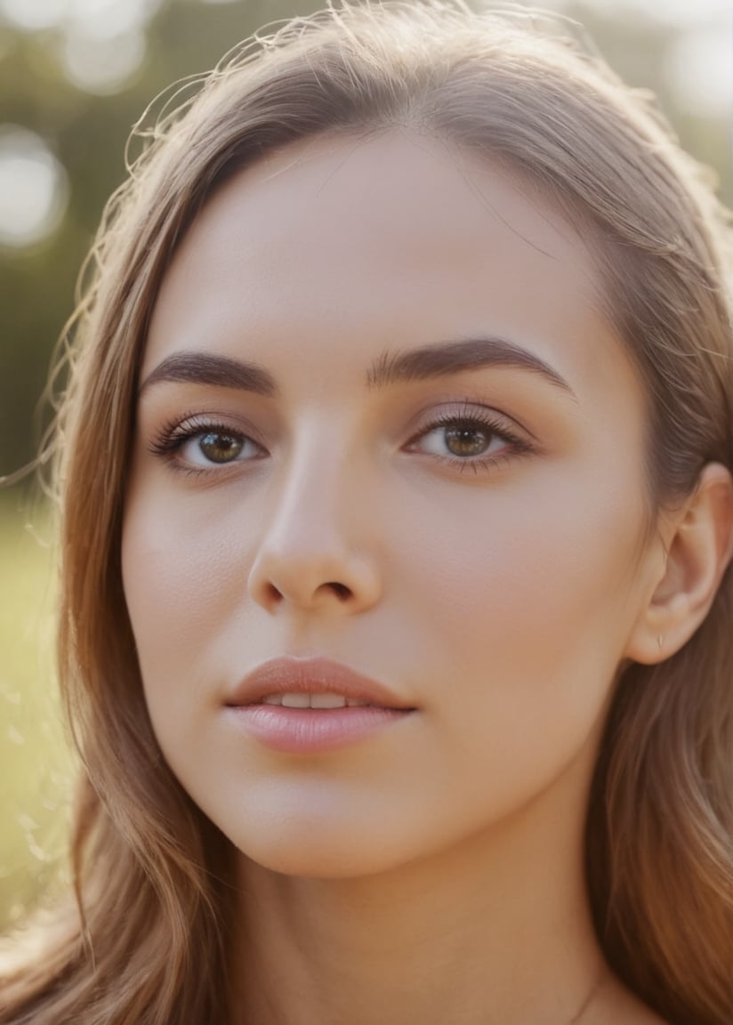 orthochromatic-film-style, woman, outdoors, close up